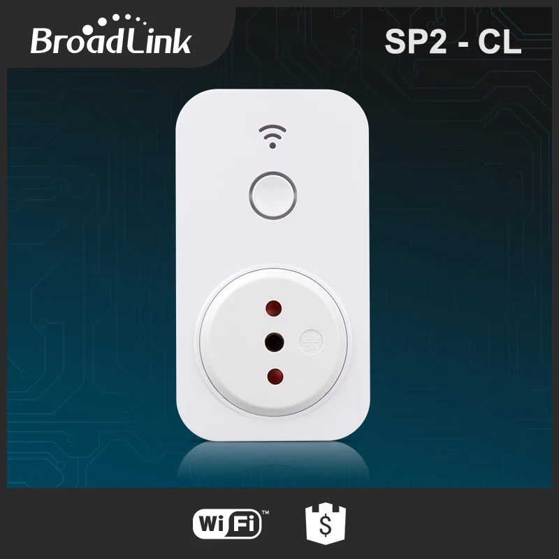 

New BroadLink SP2 Chile standard smart plug socket smart home automation Wifi Socket Plug remote Control for iphone ipad Android