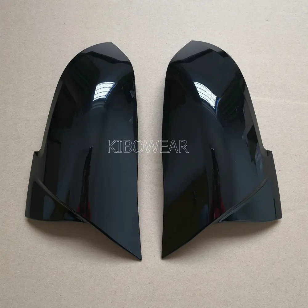 KIBOWEAR для BMW F22 F32 F35 F20 F30 X1 E84 глянцевый черный цвет, вид сбоку защитные колпачки для зеркала(например, M3 M4 стиль), на возраст 1, 2, 3, 4, серии замена