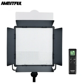 

Godox LED1000W LED 5600K White Video Light Lighting Brightness with Wireless Remote and Power Adapter For Camera DV Video