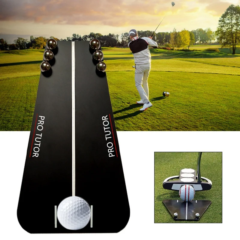 Подкладка для гольфа, зеркальное выравнивание, наружное карманное зеркало, инструменты для выравнивания гольф, аксессуары для гольфа GMT601