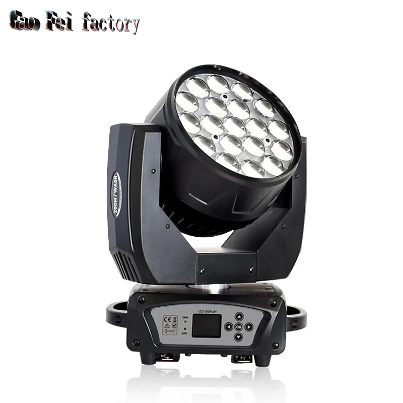 

Professional LED Zoom Moving Head Wash 19x15W Stage Lights DJ Equipment