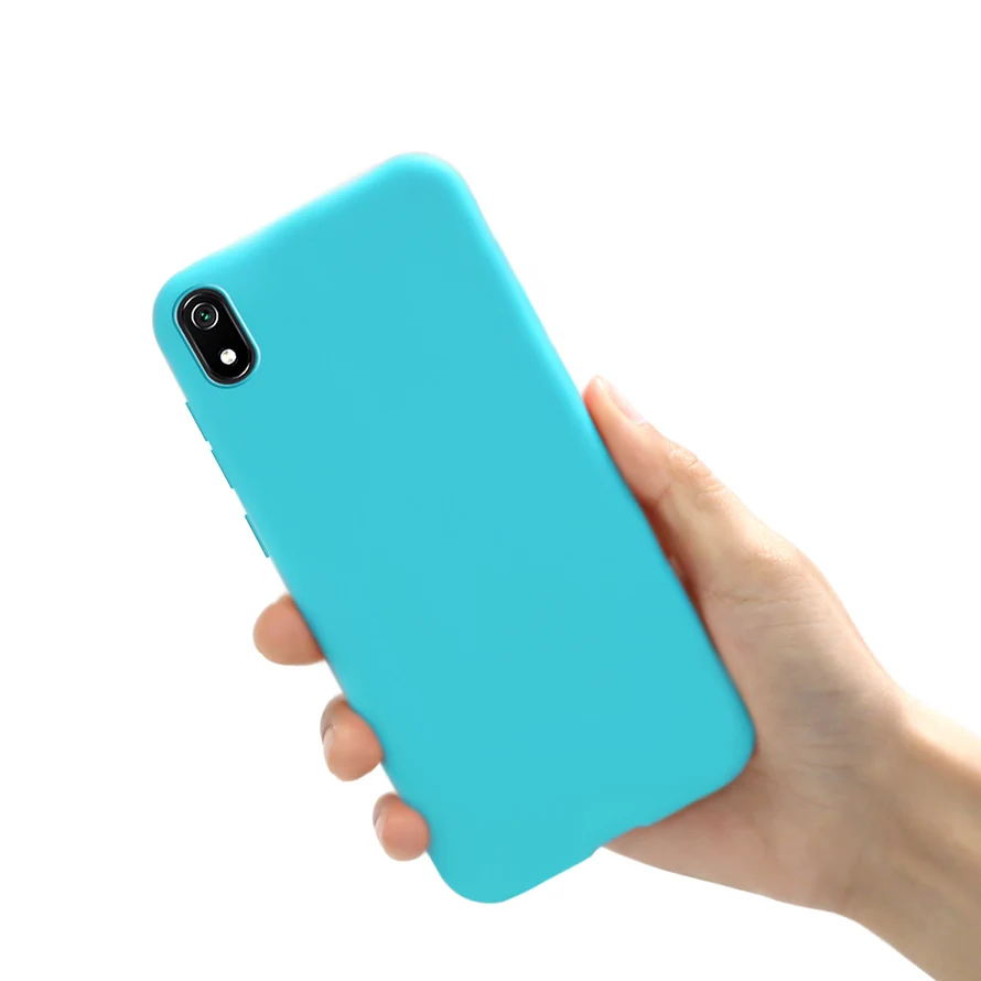 Чехол для Xiaomi Redmi 7A, чехол, силиконовый чехол для телефона, для Xiaomi Redmi 7A A7, чехол, карамельный чехол, чехол для Xiaomi Redmi 7A - Цвет: Лаванда