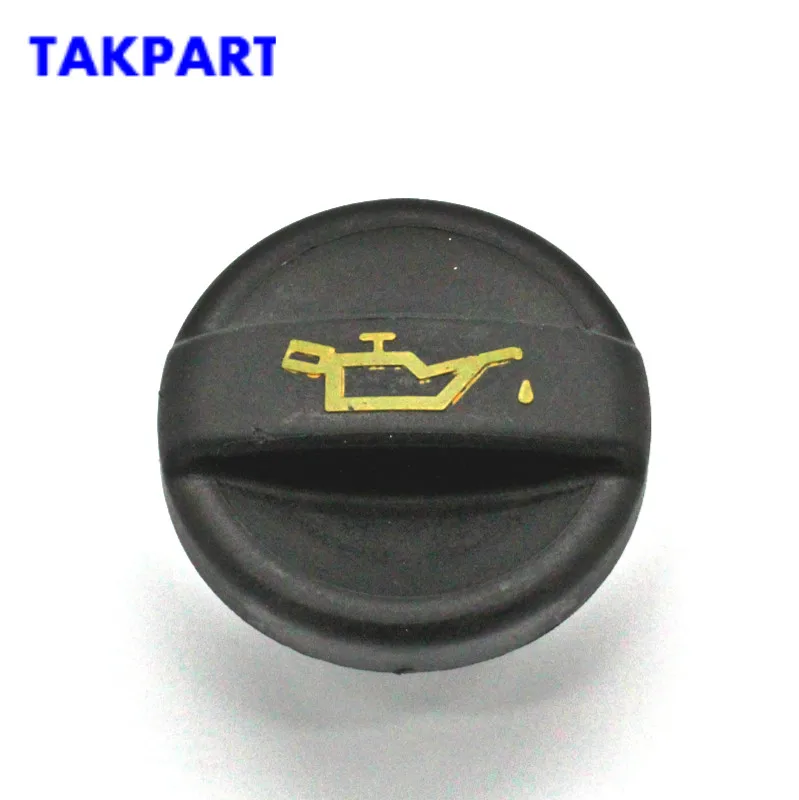 TAKPART Engine Oil Filler Cap For Peugeot 207 307 Citroen 1.4HDI 1.6HDI