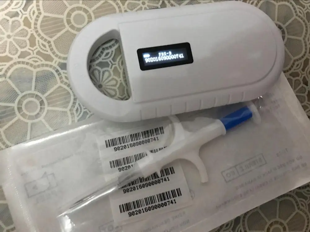 Считыватель электронных меток, RFID, низкочастотный сканер для ушных меток, FDX-B EM4305, 134,2 кГц, reader ISO11785/84