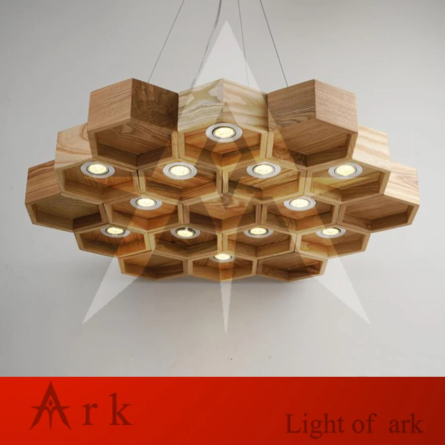 Acquista all'ingrosso online legno lampada a sospensione da ... Creativo soffitto Botte