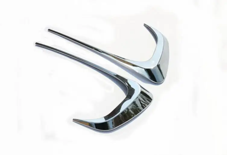 

ABS Chrome Car Front Fog Light Fog Light Cover fit for 2014-2016 for Citroen Elysee C-Elysee Car styling