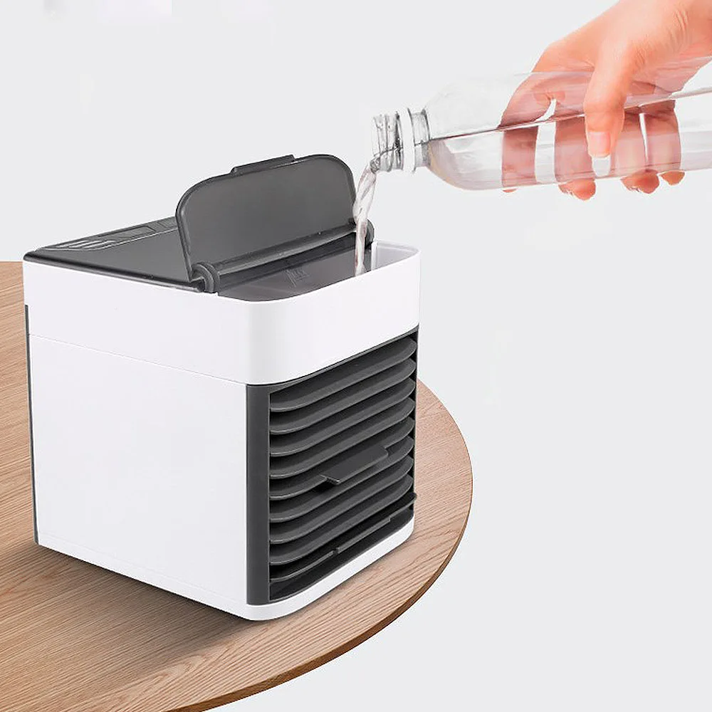 

USB Mini Portable Air Conditioner Humidifier Purifier Desktop Air Cooling Fan Air Cooler Fan For Office Home