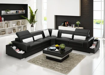 

G8008B House design sofa set,simple luxury style leather sofa set
