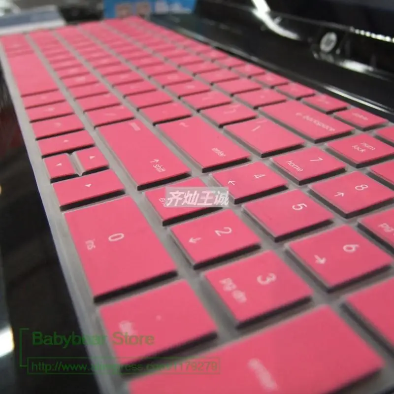 

For HP Pavilion new dv6 old G6 7028tx 15.6 inch 15 inch floating keyboard with number zone Silicone keyboard cover