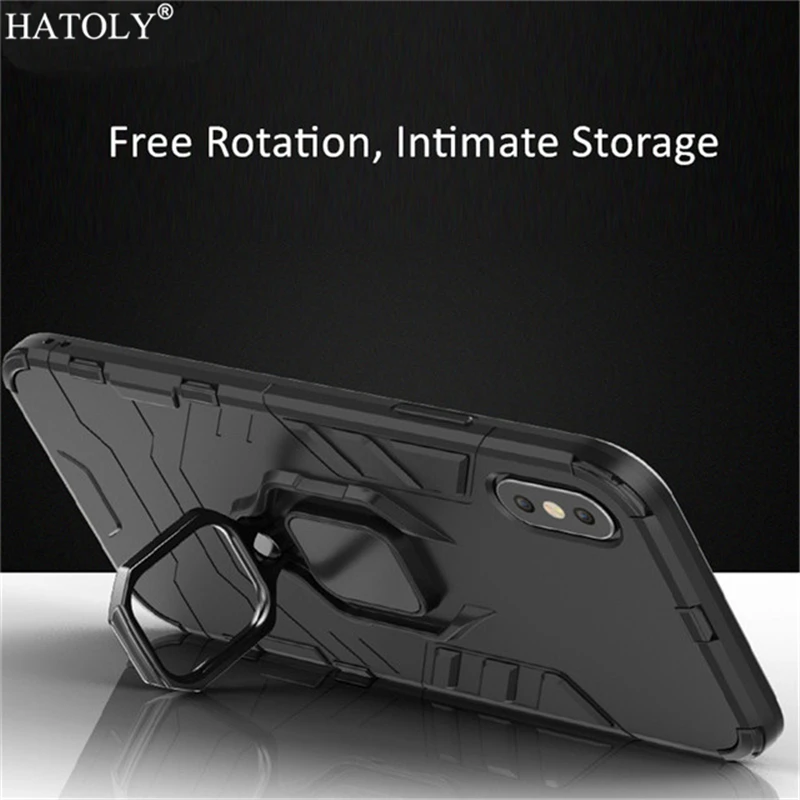 For Samsung Galaxy A60 Case for Samsung Galaxy A30 A50 A60 Magnetic Finger Ring Hard Armor Phone Case For Samsung Galaxy A60