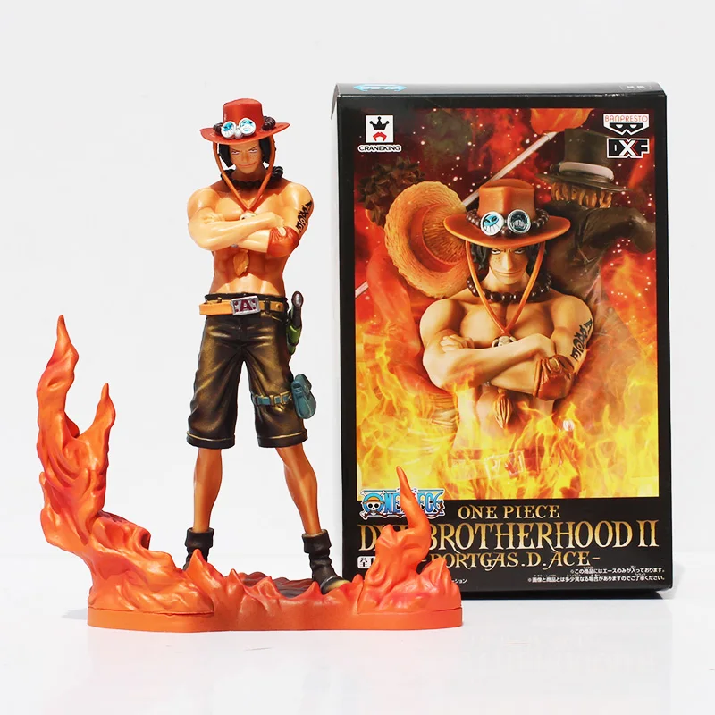 Аниме one piece DXF Луффи туз сабо из ПВХ Фигурки игрушки Коллекционная модель игрушки куклы 3 шт./компл. в коробке