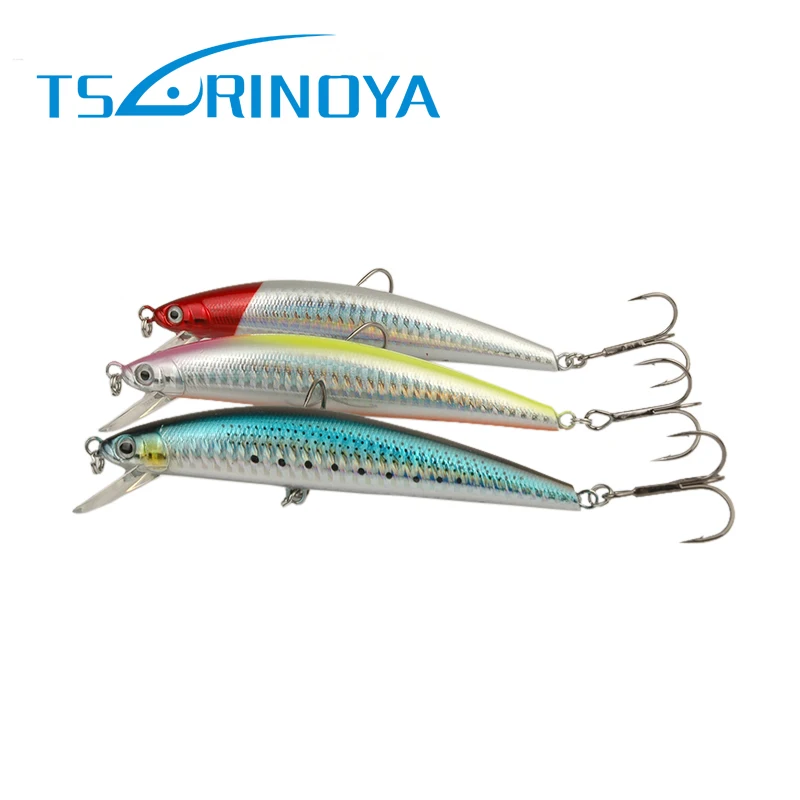 

Tsurinoya Brand 1pc DW15 Trolling Big Hard Fishing Lure Artificial Bait 120mm 18g Carp Swimbait Floating Minnow Fishing Tackle