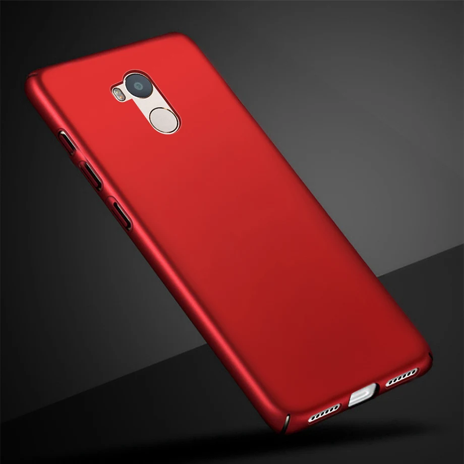 ل Xiaomi Redmi 4 برو حالة Xiaomi Redmi 4 غطاء PC البلاستيك ماتي الصلب الغطاء الخلفي ل Xiomi Redmi4 برو رئيس جراب هاتف كابا 5.0