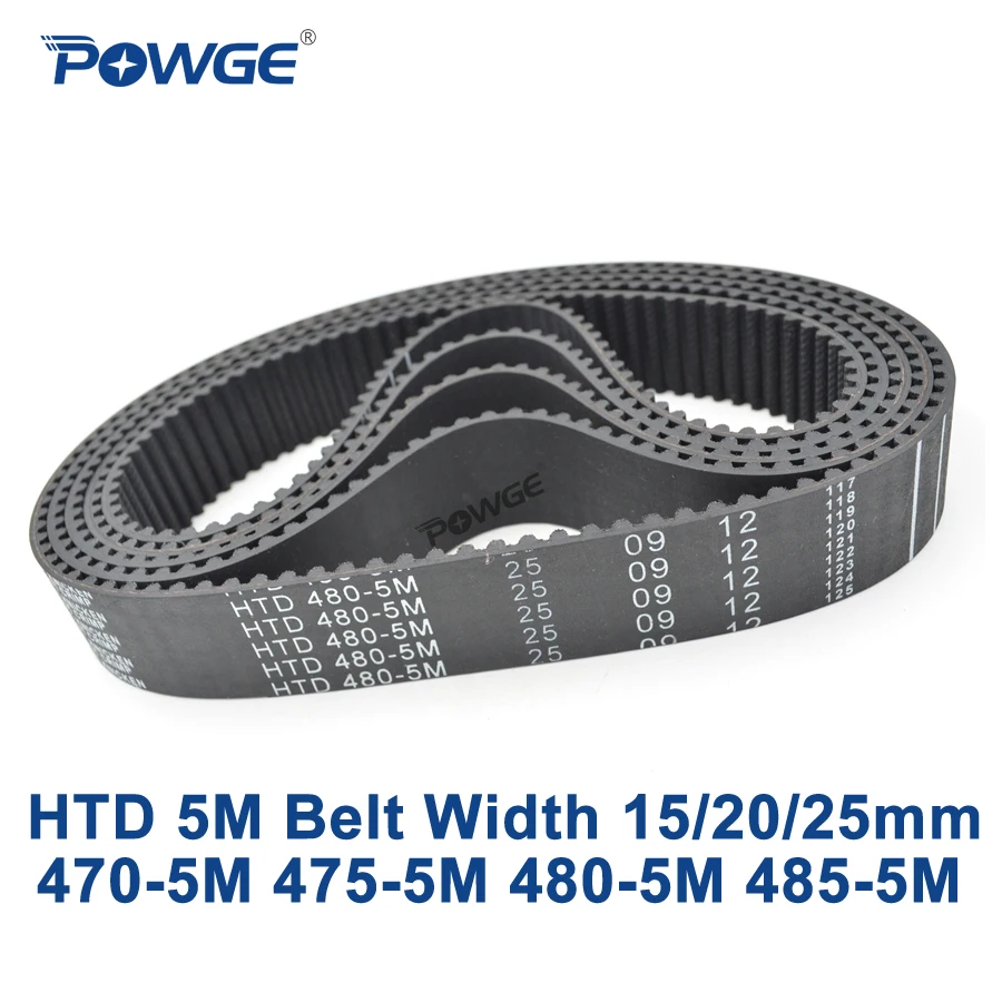 Powge Correia Dentada c = 470 – 475 480 485 Largura 15 20 25mm Dentes 94 95 96 97 Htd5m Síncrona 470-5 m 475-5 480- 485-5m Htd 5m