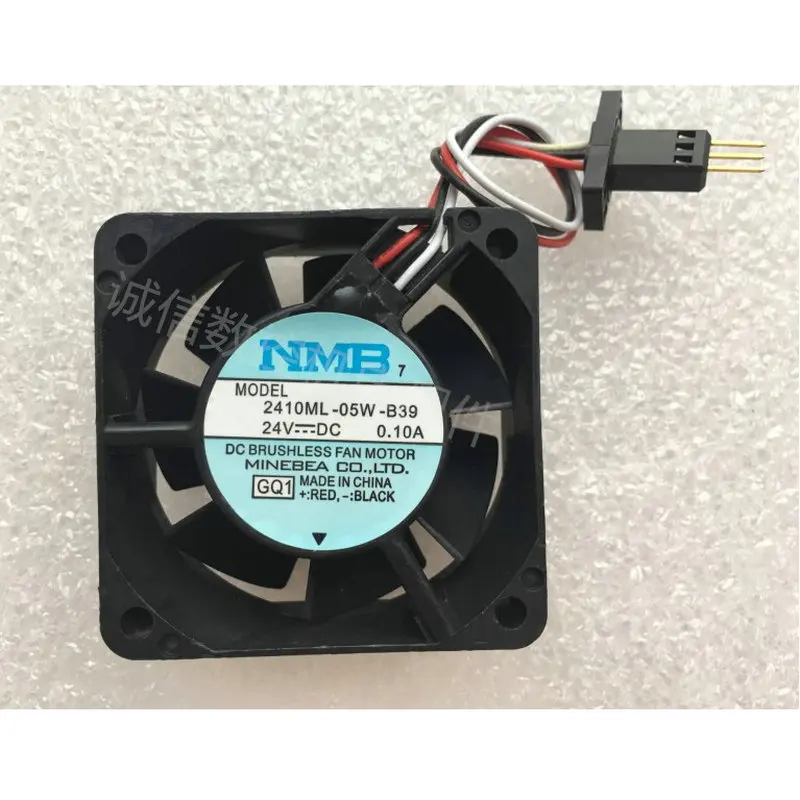 NMB 2410ML-05W-B39 24V 0.10A Вентилятор Fanuc с оригинальной вилкой Fanuc