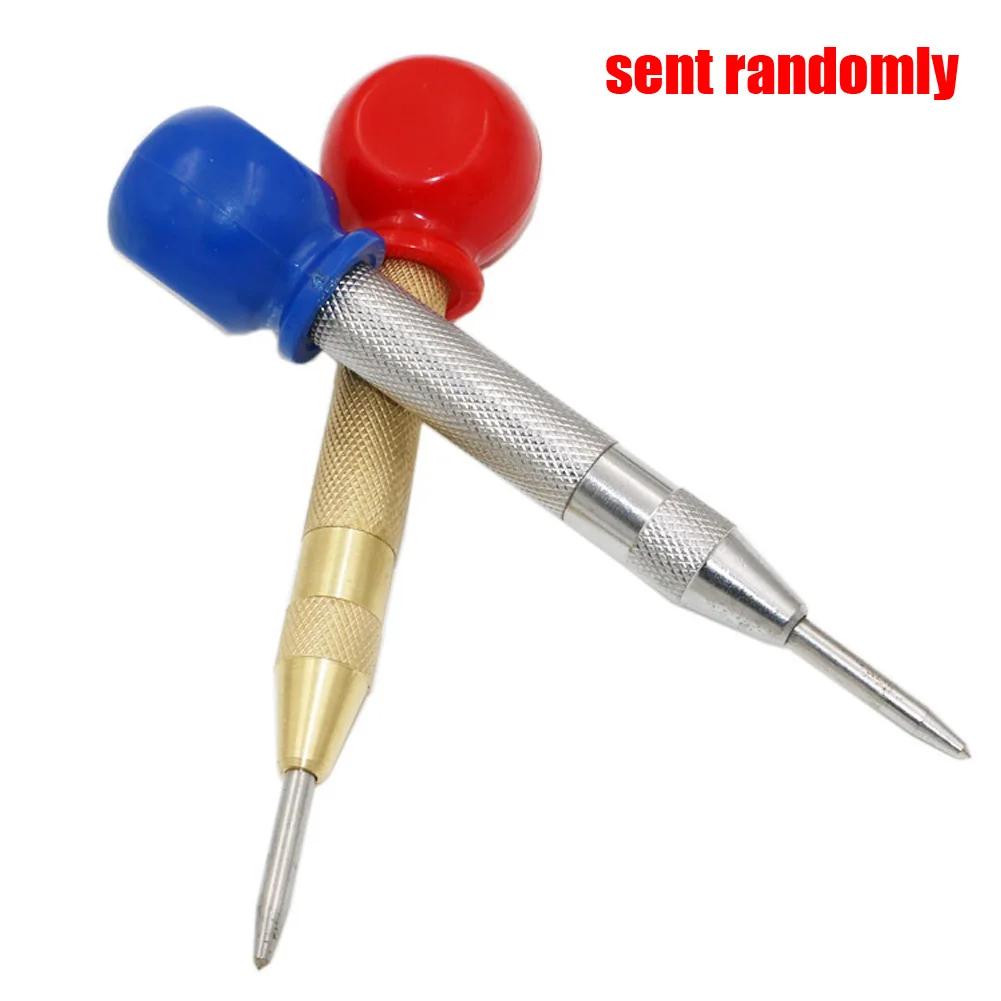 Adjustable Impact and Hardened Steel Automatic Center Hole Punch