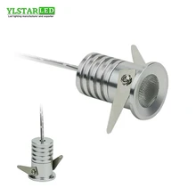 YLSTAR DC33.5V DC12-24V DC85-265V 3W светодиодный мини-прожектор 28 мм светодиодные потолочные светильники для кабинета для прилавка витрина