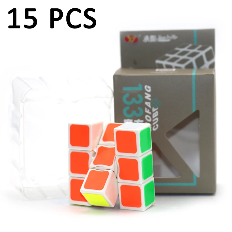 

15PCS YongJun YJ 1x3x3 Professional Magic cube Speed Smooth Puzzle cube Toys For Children Competition Neo Cube Educational Toys