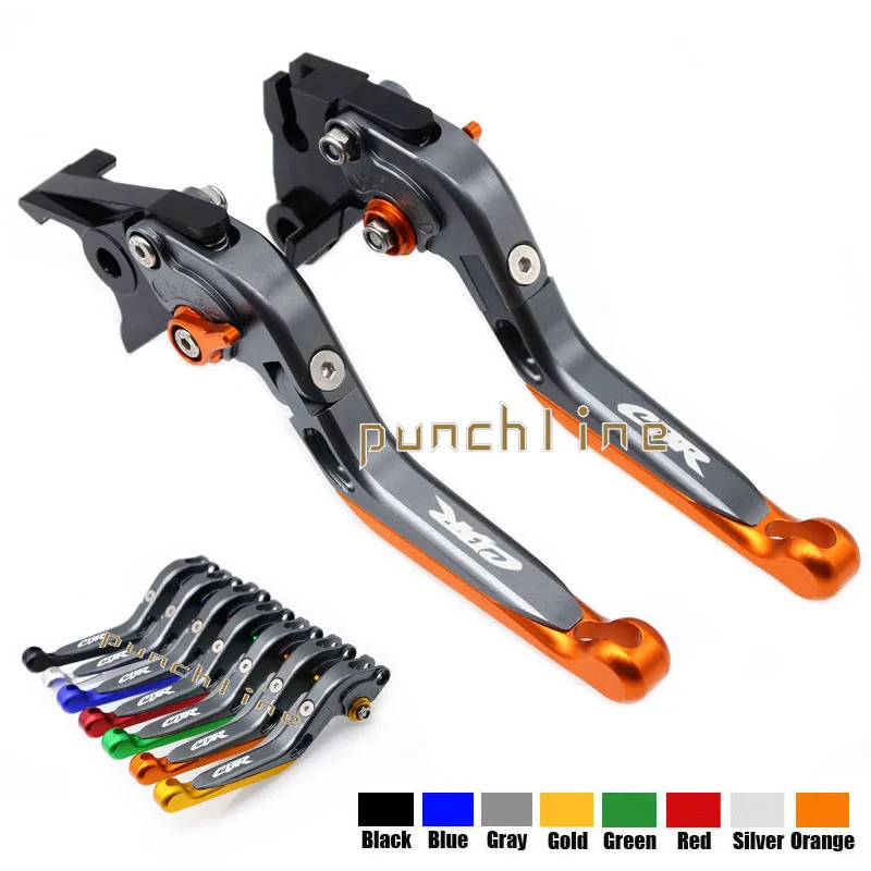 

LOGO CBR For HONDA CBR650F CBR 650F 2014-2017 Motorcycle Accessories Folding Extendable Brake Clutch Levers 8 Colors