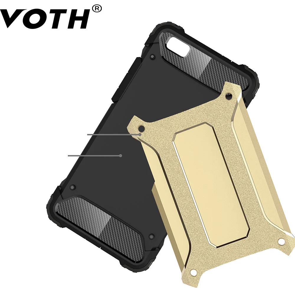 Voth Heavy Duty Protection case For HUAWEI P8 Case LITE 2017 2016 Cover PC+TPU Back |