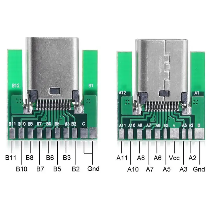 CY DIY 24pin USB 3 1 Тип C штекер и гнездо разъем SMT с ПК плата комплект|socket 754 cpu cooler|socket