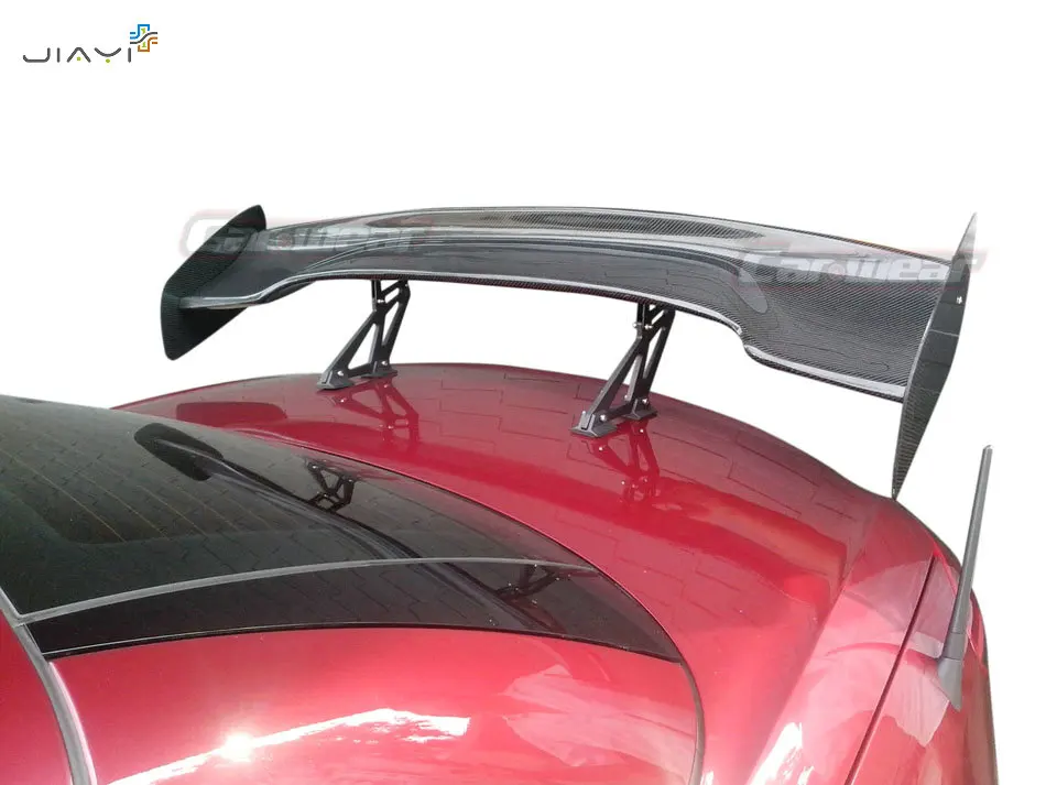 

Universal 57" Auto 3D GT Carbon Fiber Lightweight Adjustable Trunk Rear Wing Spoiler Racing Fit For BMW Audi Toyota Benz Subaru