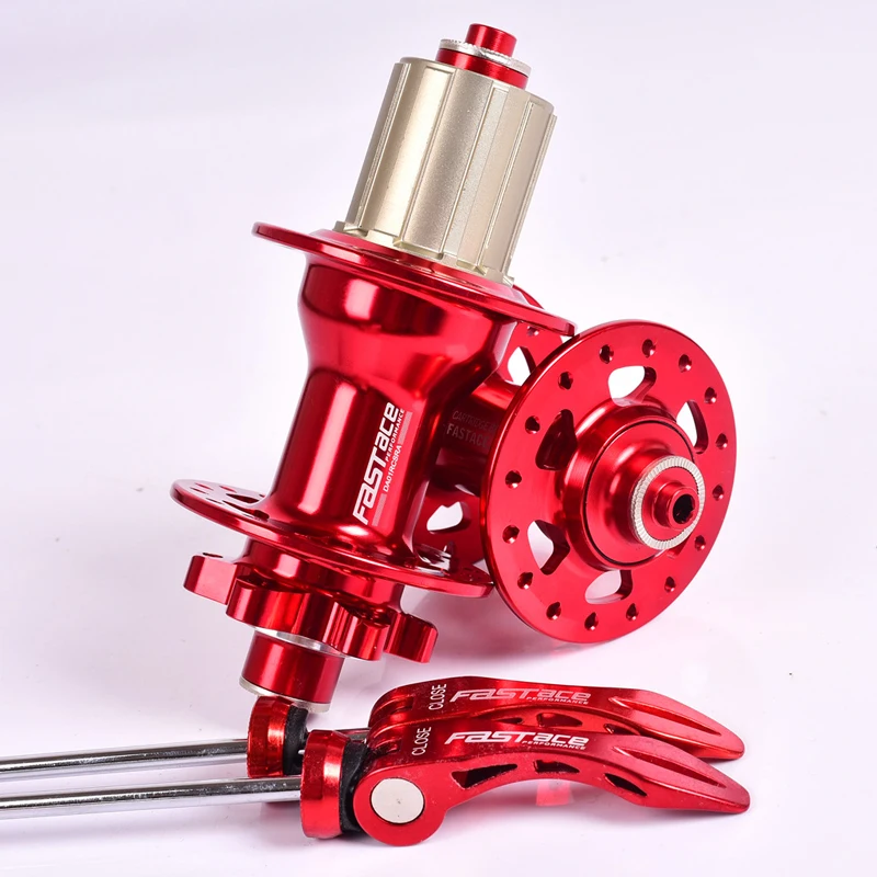 2018 High Quality Bicycle Hub DA201 Red Black Sealed Bearing Disc Brake 24 28 32 Holes MTB