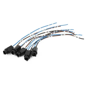 

50x Auto Car T5 Dashboard Warning Indicator T5 Car LED Bulb Socket Holder Adapter Harness Plugs