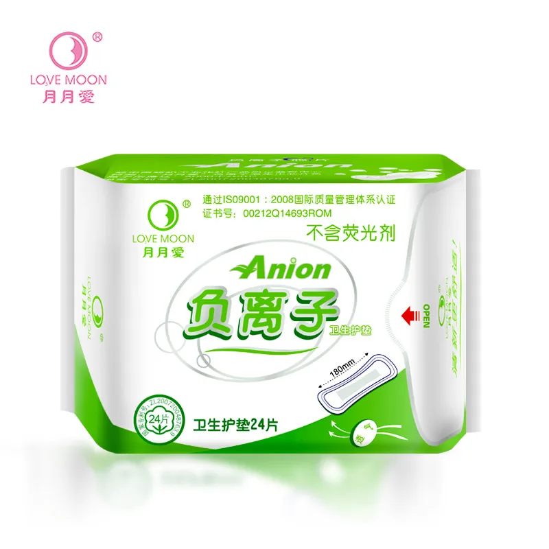 WinIon анион гигиенические салфетки Pad Winalite Lovemoon Sanitary подушечки, анион колодки(набор из 19 пачек дня, ночь, Pantiliner