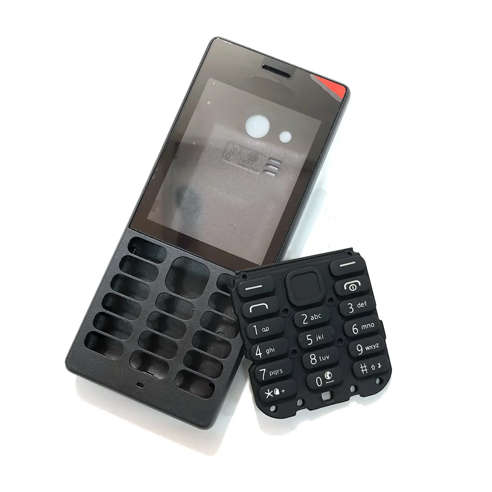 Передняя средняя рамка задняя крышка батареи для Nokia 150 Полный Корпус обложка чехол с английской клавиатурой