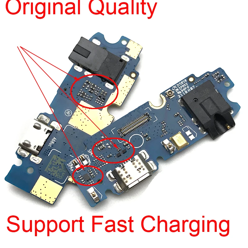 Для ASUS ZenFone Max Pro M1 ZB601KL ZB602KL usb зарядка док-станция порт зарядное устройство Соединительная плата Гибкая лента с микромикрофоном