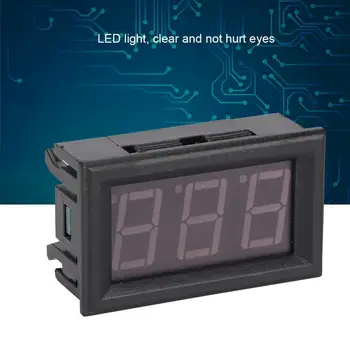 

2PCS 0.56Inch DC 5V-90V Two Cable Three Display Digit LED Digital Voltmeter