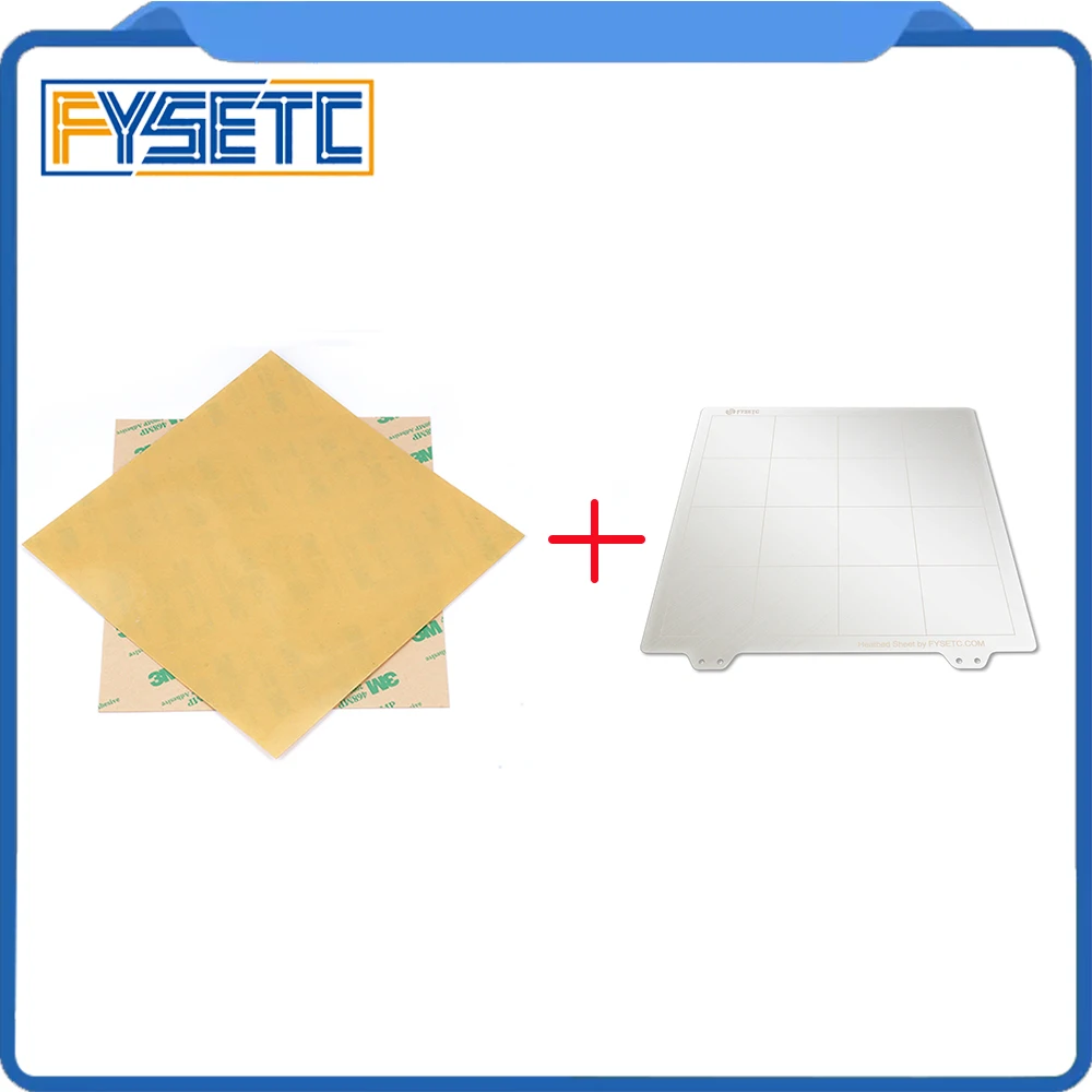 

Spring Steel Sheet Heat Bed Platform 3D Printer Printing Buildplate + 2pcs PEI Sheet For Creality Ender-3 TEVO Tornado Lulzbot