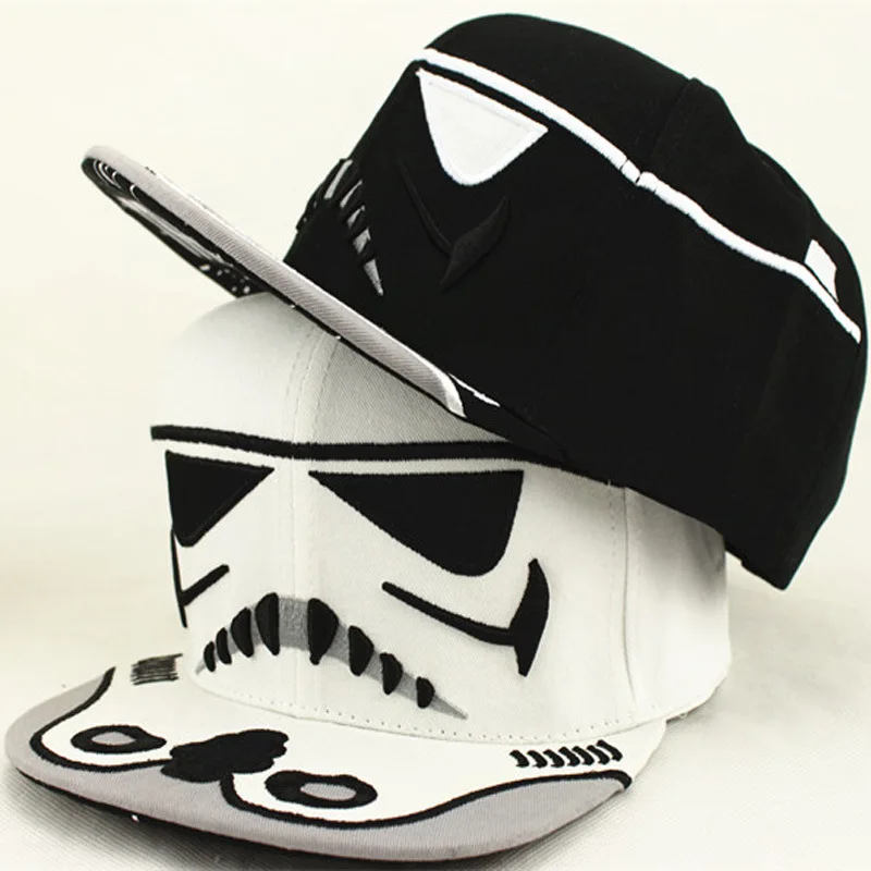 

Tide Embroidery Demon Flat Along Baseball Hat Boys And Girls Street Dance Hip Hop Hat Outdoor Sunscreen Baseball Caps For Kids