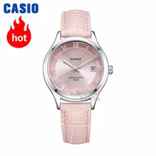 Casio watch Analogue Women's Quartz Watch Elegant Simple Leather Strap Steel Belt Waterproof Pointer Watch LTP-E142 Casio watch Analogue Women's Quartz Watch Elegant Simple Leather Strap Steel Belt Waterproof Pointer Watch LTP-E142