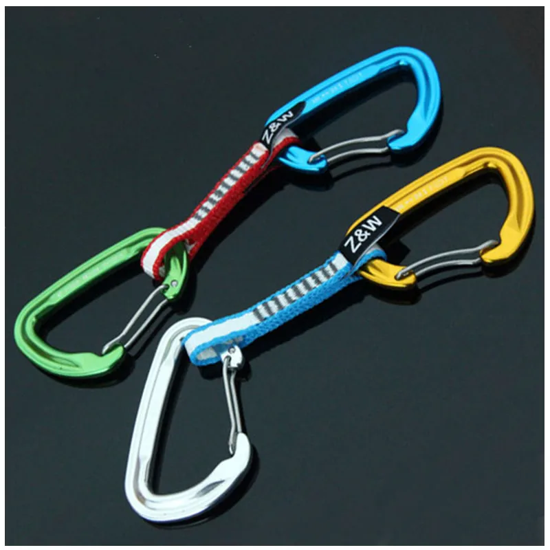 Outdoor Rock/Ice Climbing Rappelling Equipment Aluminum Carabiners