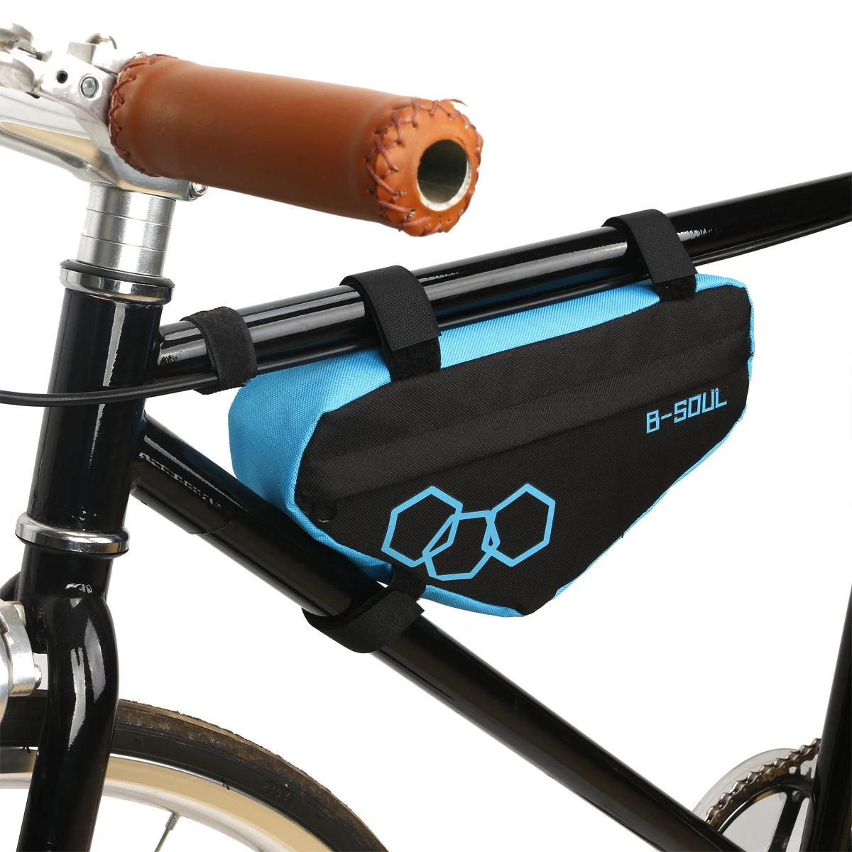 B-SOULWaterproof Cycling Bicycle Bags MTB Road Bike Frame Front Triangle Bike Tube Bags Rainproof Bicycle Repair Tool Pannier