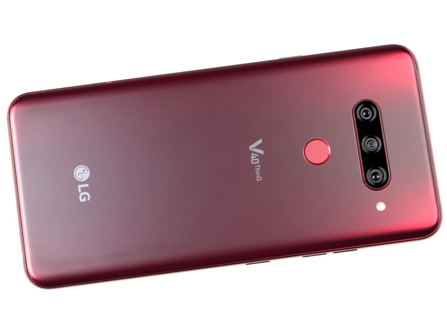 LG V40 ThinQ V405UA разблокированный LTE NFC Android мобильный телефон Snapdragon 845 Восьмиядерный 6," 16 МП 6 ГБ и 64 Гб отпечаток пальца NFC