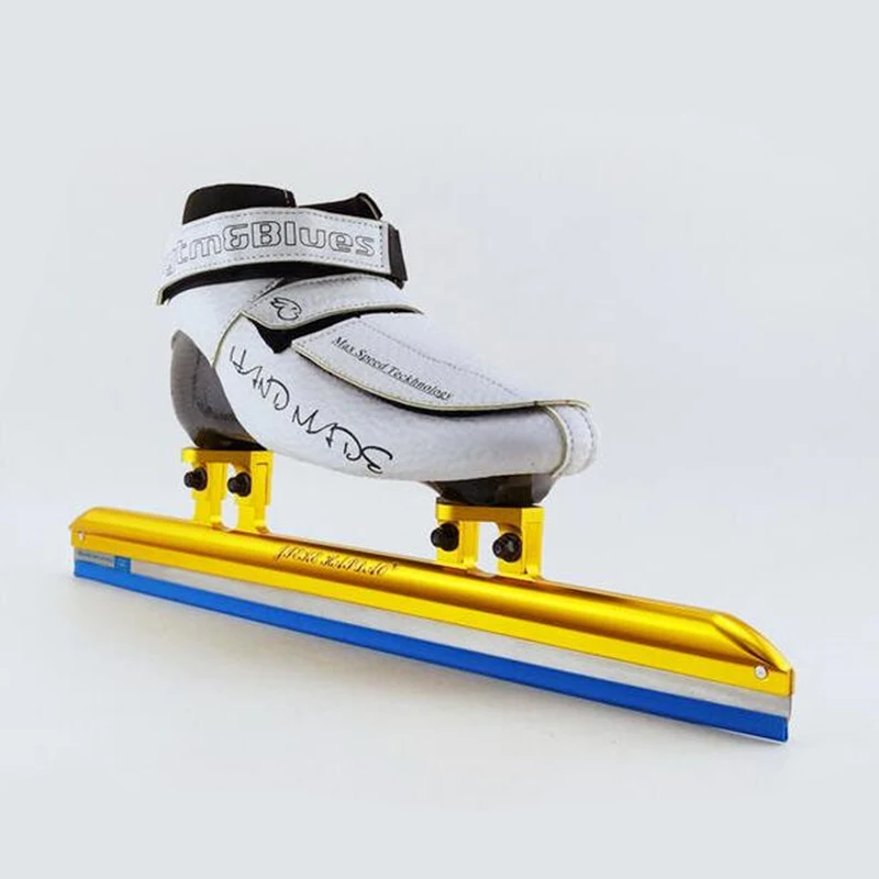 المهنية قصيرة المسار الجليد شفرة حذاء تزلج بعجلات للبالغين سرعة سباق التزلج ، 7075 سبائك 150 ملليمتر 165 ملليمتر الإطار فرط الألياف التمهيد