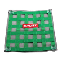 Универсальный Гоночный безопасный сетчатый навес для окон, декор 34*34 см, накладки для интерьера автомобиля, защитная сетка для окна, автомобильные аксессуары