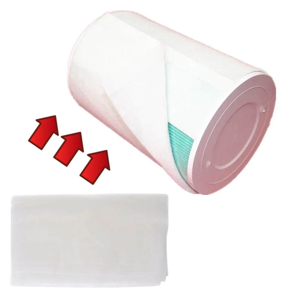 MEXI 5Pcs White HEPA Antibacterial Anti-dust Cotton For Xiaomi Air Purifier 1/2 Replacement & Other Brands MEXI 5Pcs White HEPA Antibacterial Anti-dust Cotton For Xiaomi Air Purifier 1/2 Replacement & Other Brands