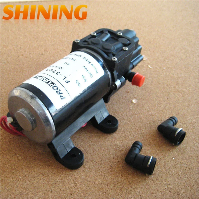 Seaflo 24V Diaphragm Pump - 100 PSI, Self-Priming, 1.3 GPM, 3/8" Ports, Runs Dry Safely