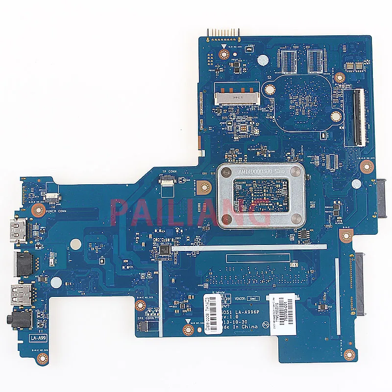PAILIANG محمول لوحة رئيسية لأجهزة HP 15-G 255 G3 EM2100 PC اللوحة الأم 752783-001 752783-501 ZS051 LA-A996P tesed DDR3 PAILIANG محمول لوحة رئيسية لأجهزة HP 15-G 255 G3 EM2100 PC اللوحة الأم 752783-001 752783-501 ZS051 LA-A996P tesed DDR3