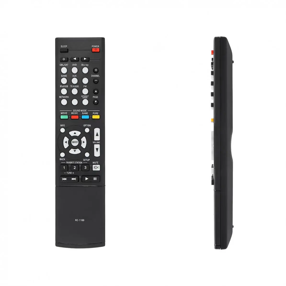 

IR Replacement AV Receiver Long Remote Control Distance RC-1169 for DENON RC-1181 / RC-1168 / AVR-1513 / AVR-1612 / DHT-E251BA