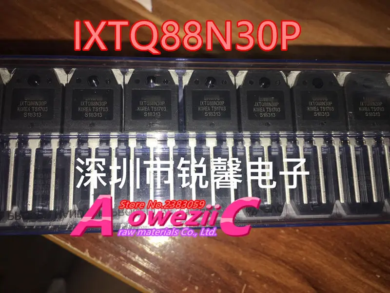 

Aoweziic 2016+ 100% new imported original IXTQ88N30P TO-247 field effect MOS tube 88A 300V