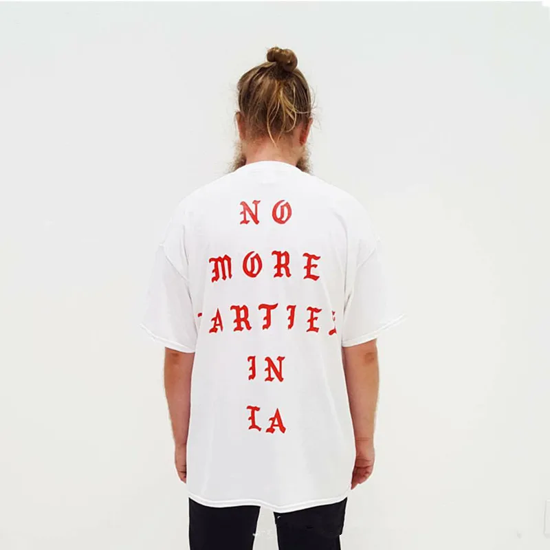 No More Parties In La T-Shirt - WEHUSTLE | MENSWEAR, WOMENSWEAR ...