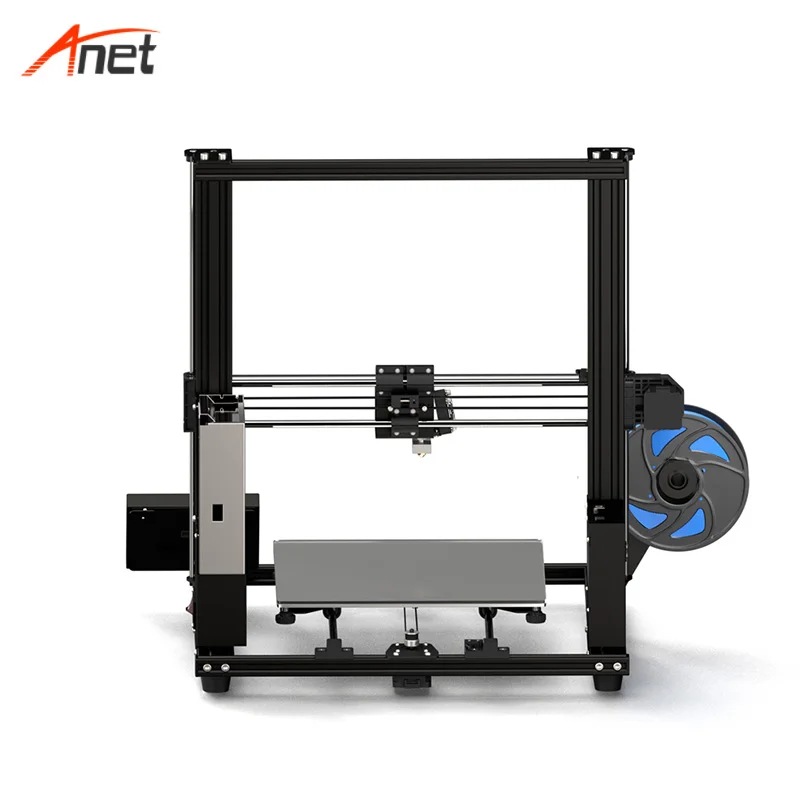 Анет A8 плюс 3D-принтеры модификация ремня Регулировка печати Размеры 300*300*400 Алюминий сплава рама печати DIY KIT подвижные Панель