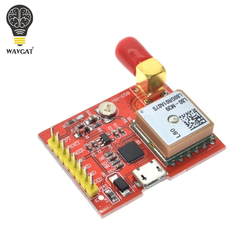 WAVGAT GPS модуль для Raspberry Pi L80 интегрированный с патч антенной MT3339 чип
