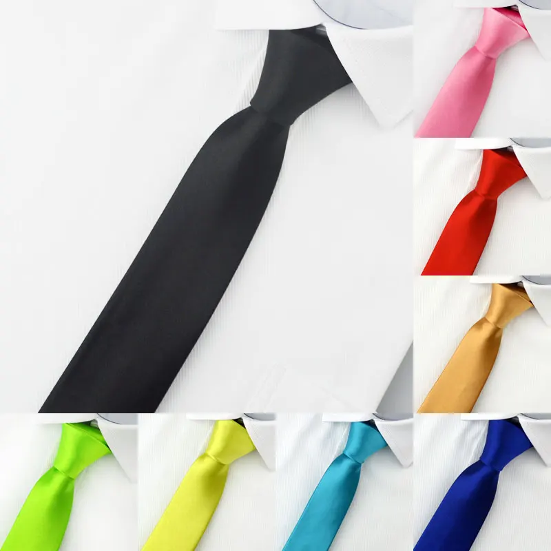 Узкий Повседневный узкий красный галстук со стрелками тонкий черный галстук для мужчин 5 см Мужские аксессуары Простые Вечерние модные галстуки