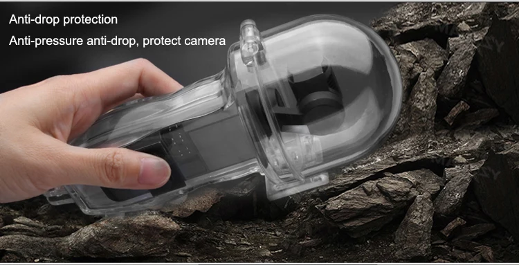 Водонепроницаемый корпус чехол для DJI OSMO POCKET Handheld Gimbal camera Vlog Dive Case Shell подводный 60 м аксессуары для самоделок